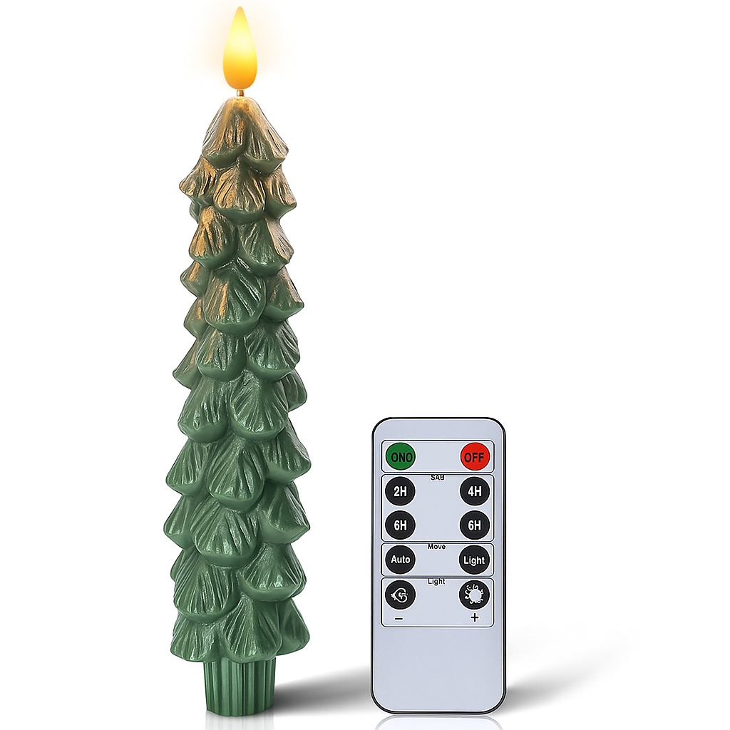 Christmas decoration - 🔥Christmas Tree Candles with Remote