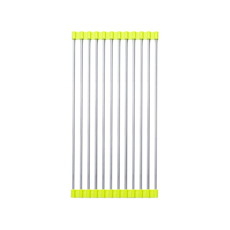 Multipurpose Over-Sink Roll-Up Dish Drying Rack