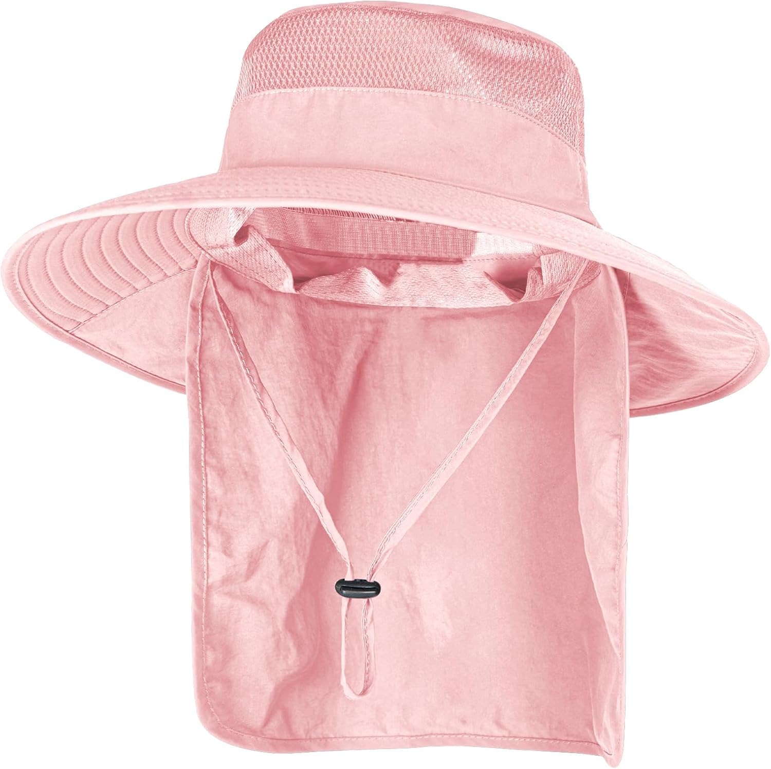 Hardcore sun protection bucket hat 🌞 Neck guard + breathable mesh | One hat covers the entire face, eliminating UV rays in an instant!