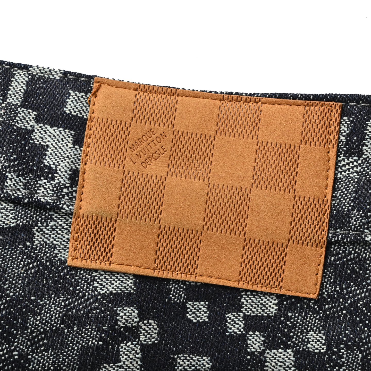 Louis Vuitton 25ss Mosaic Snake Jeans