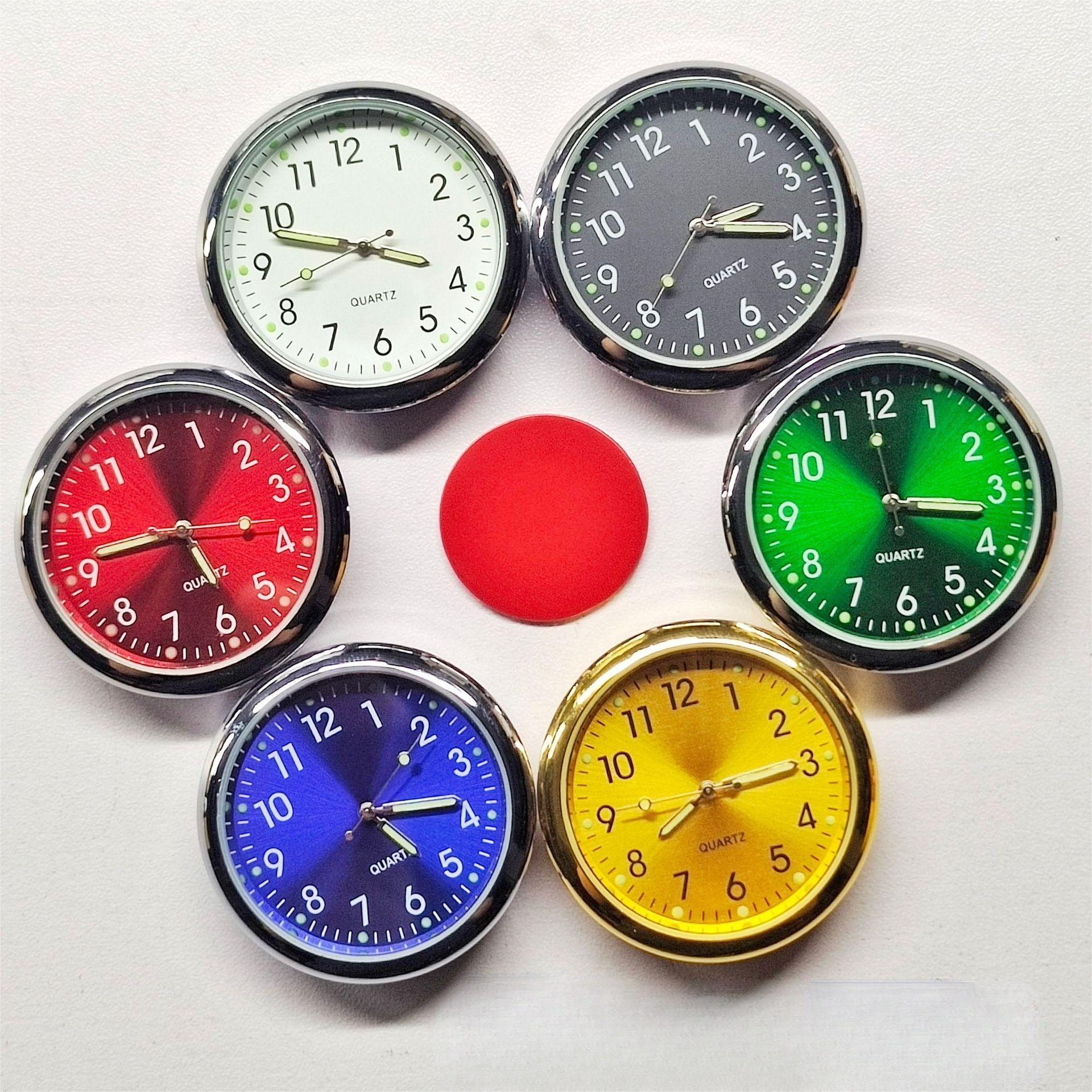 🔥Last Day Promotion - 49% OFF🔥Vintage gift-Luminous decoration mini clock for car/motorcycle/Sewing machine/bike etc-BUY 1 GET 1 FREE