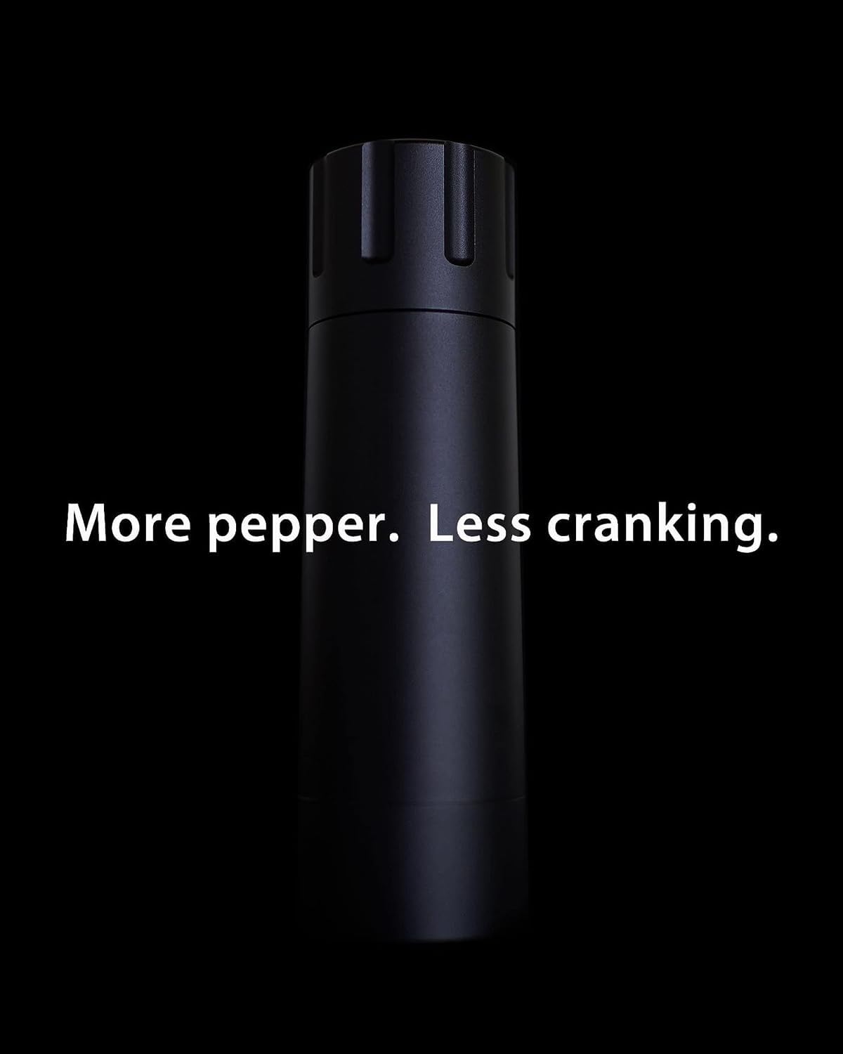 MANNKITCHEN Pepper Cannon Professional Grade Heavy Duty High Output Pepper Mill