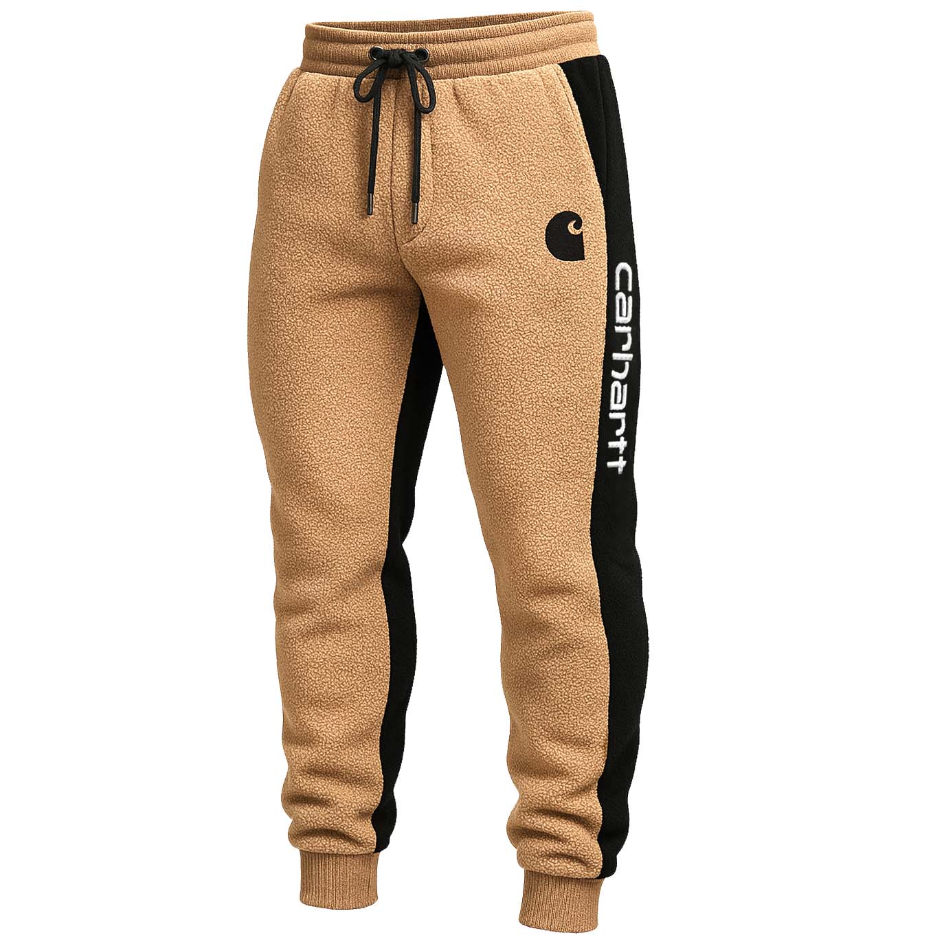 Carhartt Fleece Jogger Pants with Side Stripes
