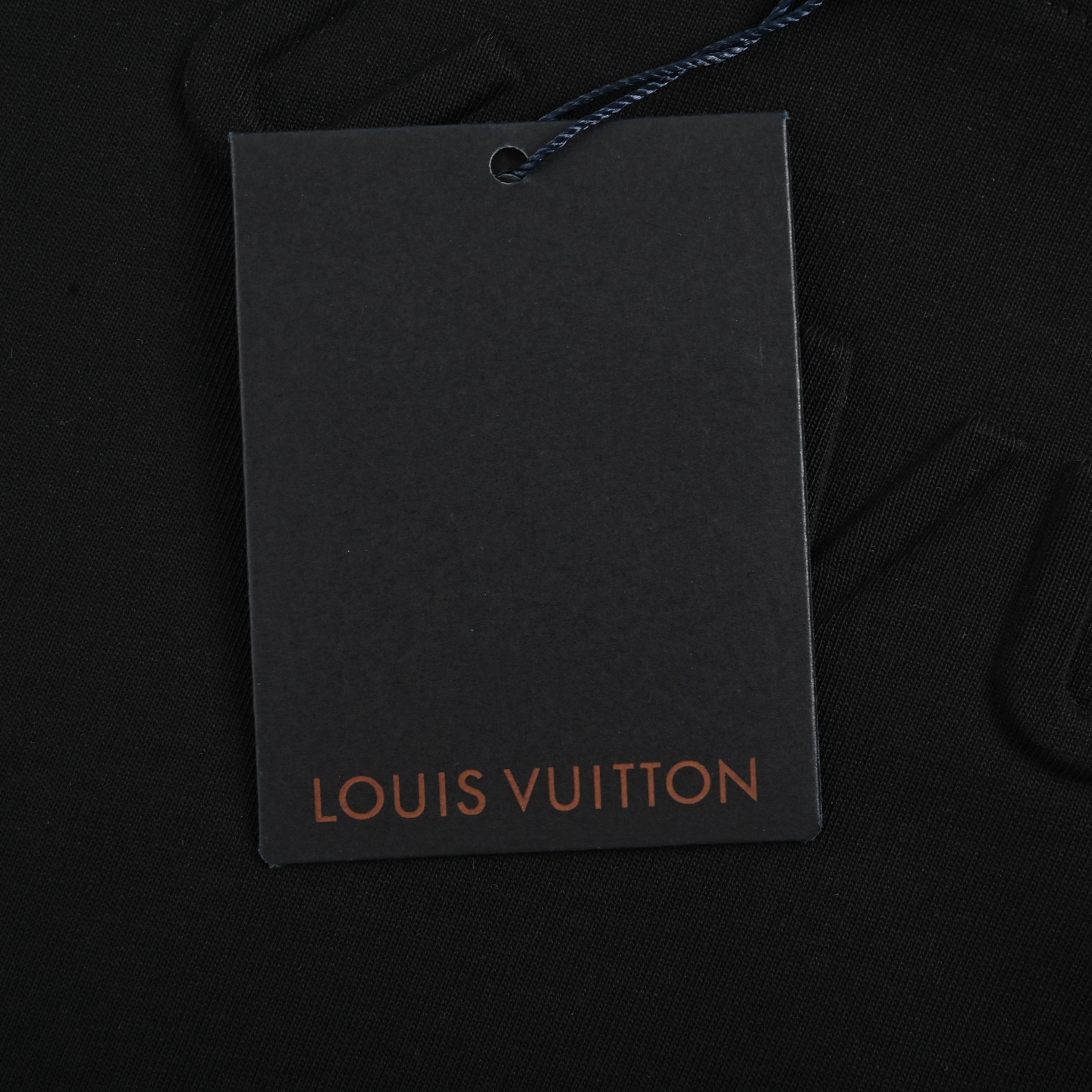 Louis Vuitton Neckline Letter Embossed Short Sleeve