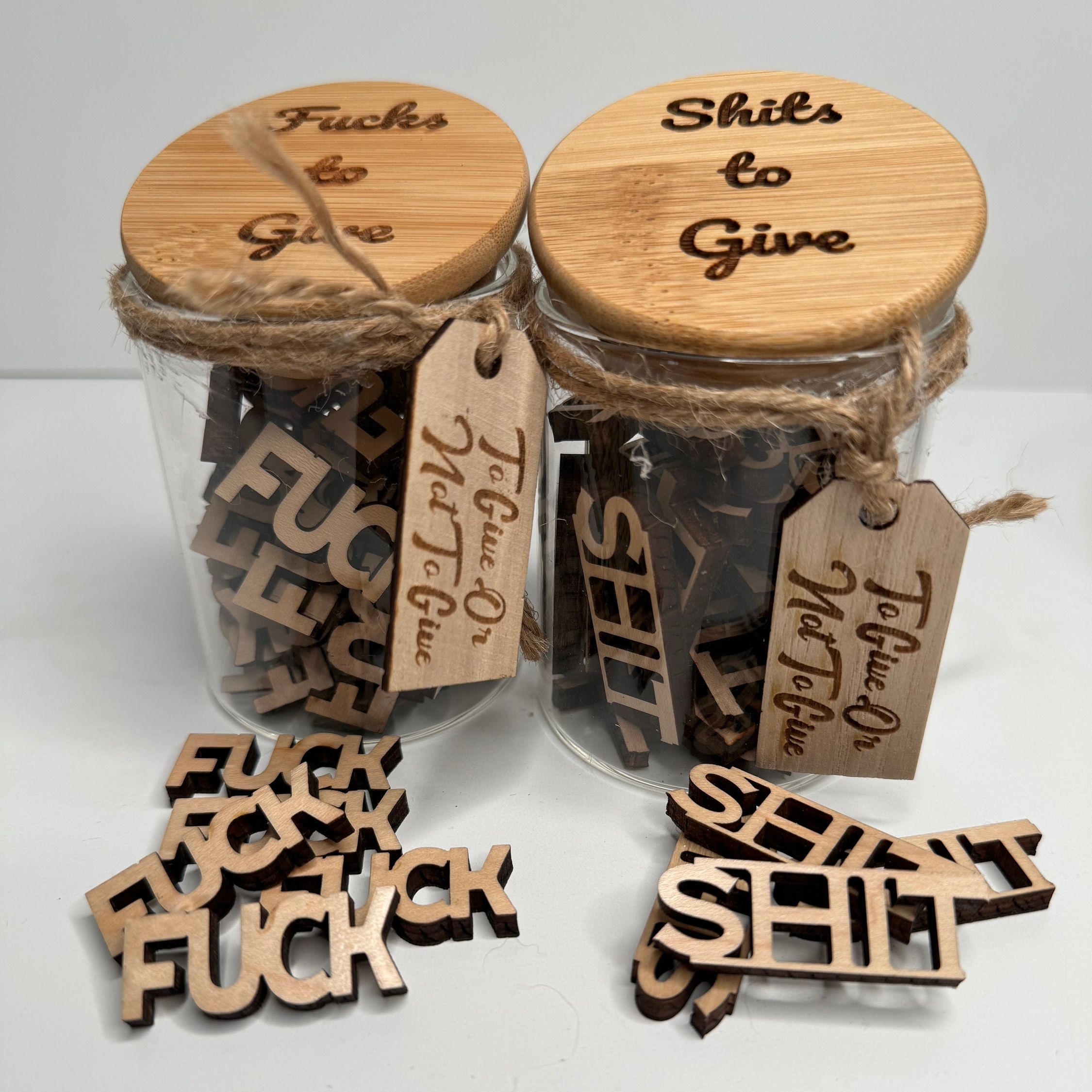 Fucks and Shits and Damns to Give | Novelty Gift