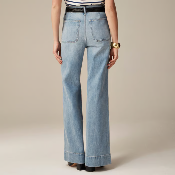 Tummy Control Sailor Wide Leg Trouser(Buy 2 Free Shipping & Get 10% Off)