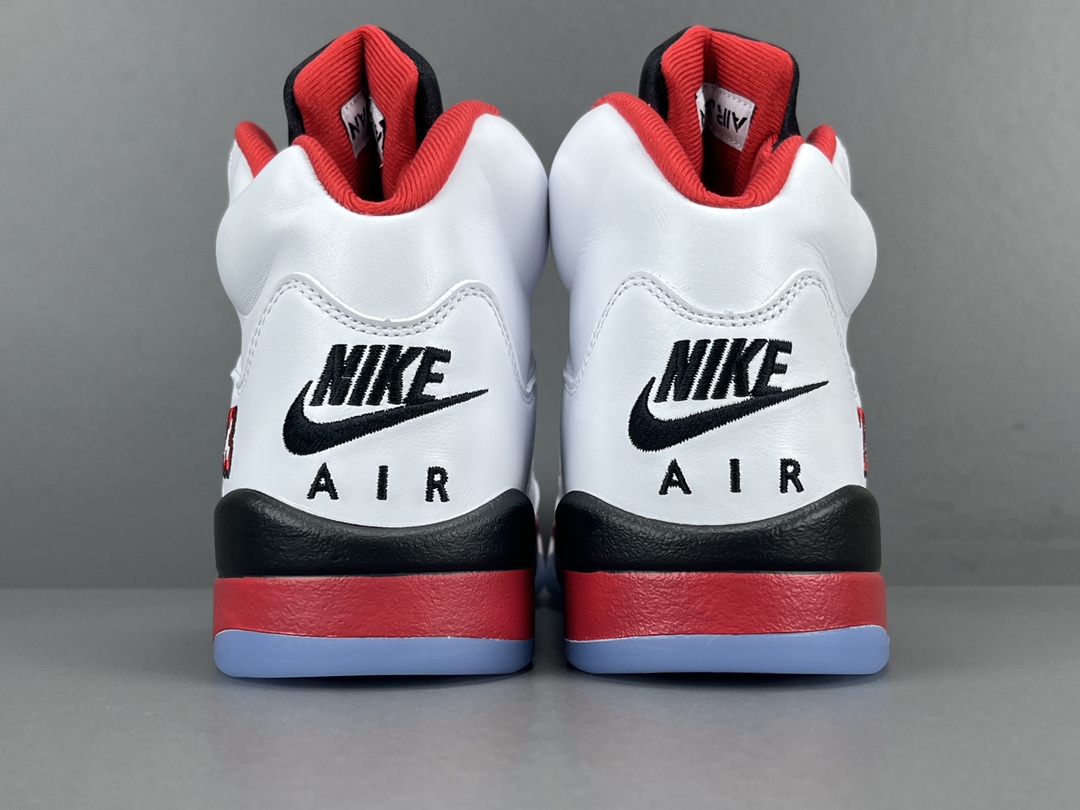Jordan Air Jordan 5 Retro Fire Red Black Tongue  HQ7978-101
