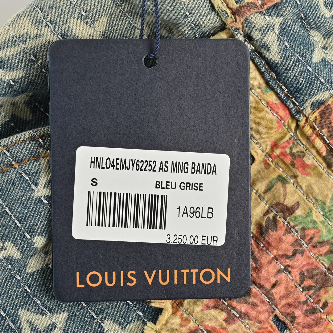 Louis Vuitton Vintage Rose Floral Jeans