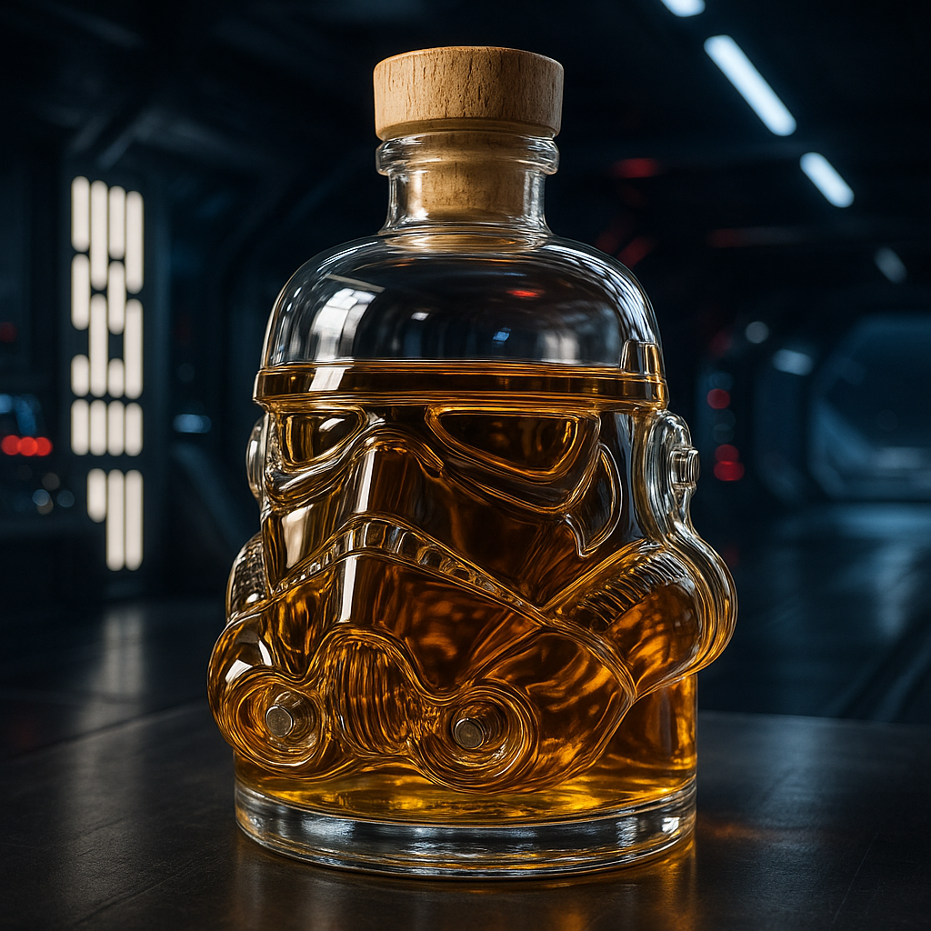 🥃 Futuristic White Helmet Glassware Collection — 48th Anniversary Collector’s Edition