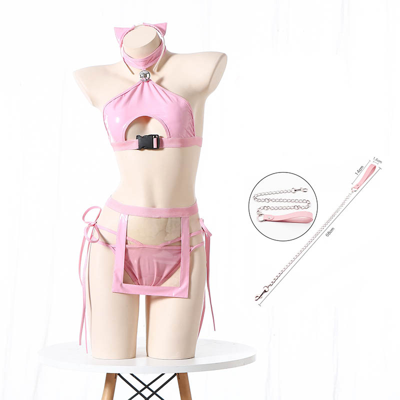 Cosplay Lace up Kitty Sexy Lingerie