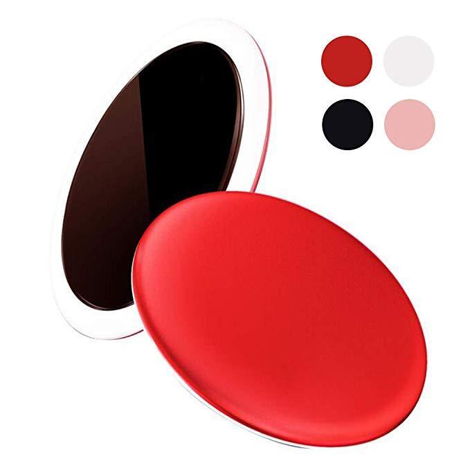 Wireless Charger Portable LED Makeup Mirror