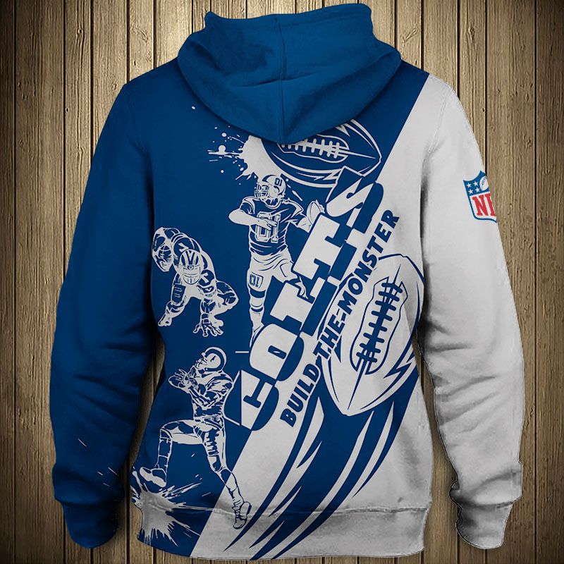 INDIANAPOLIS COLTS 3D HOODIE IICC002