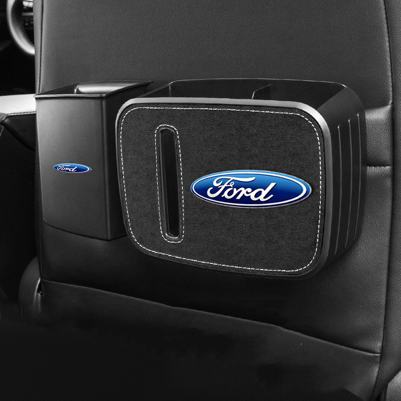 Car Multi-Compartment Garbage Storage Box