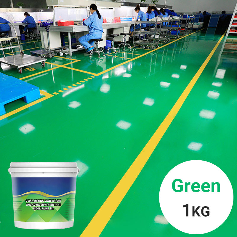 Quick-Drying Waterproof and Corrosion-Resistant Floor Paint Set