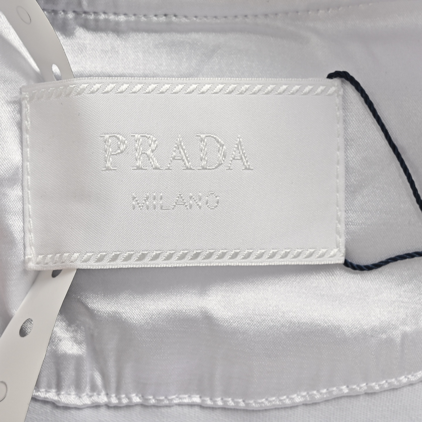 Prada patch triangle logo short sleeves