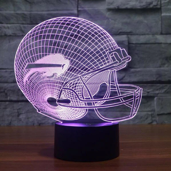 BUFFALO BILLS 3D LED LIGHT LAMP