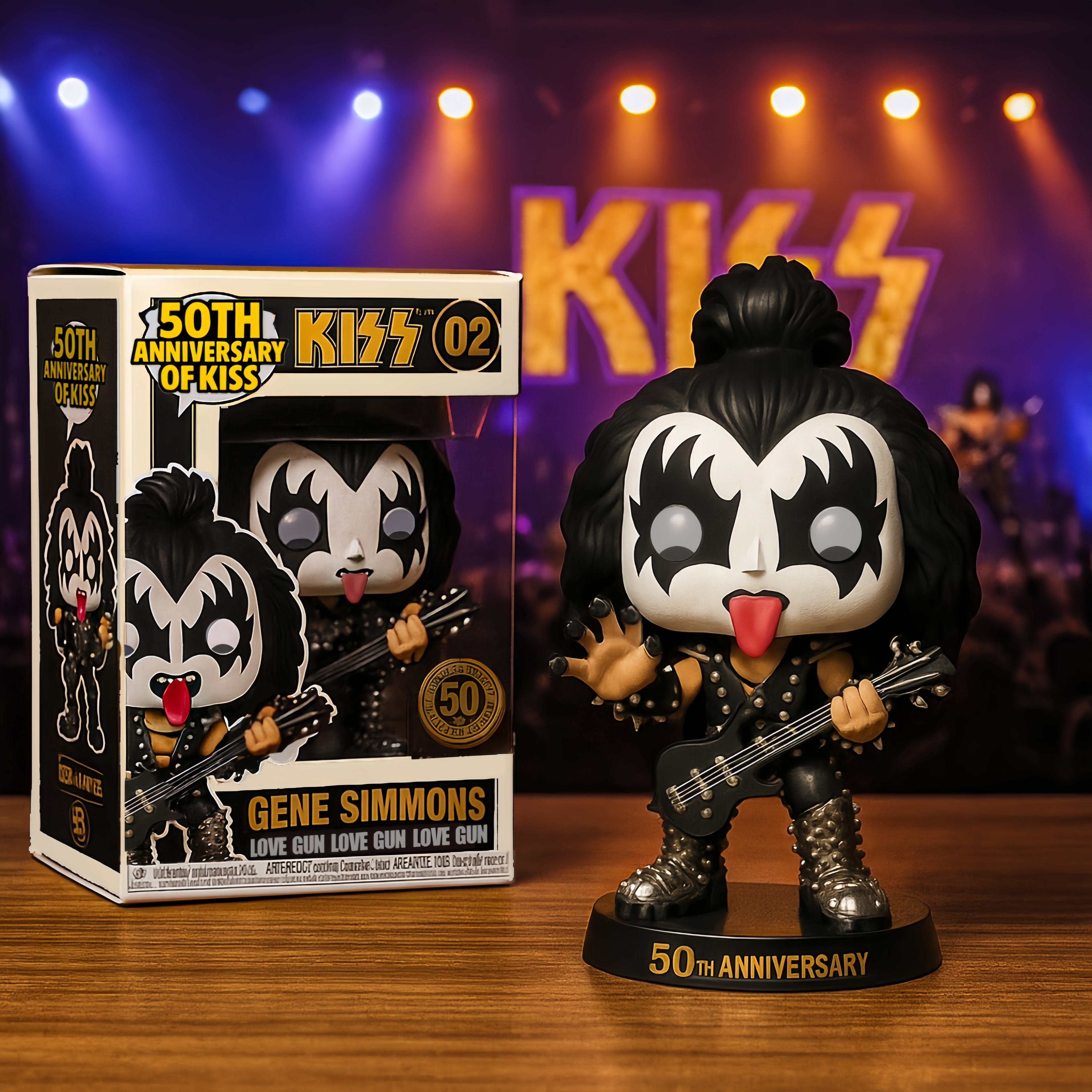 KISS 50th Anniversary POP Figure!