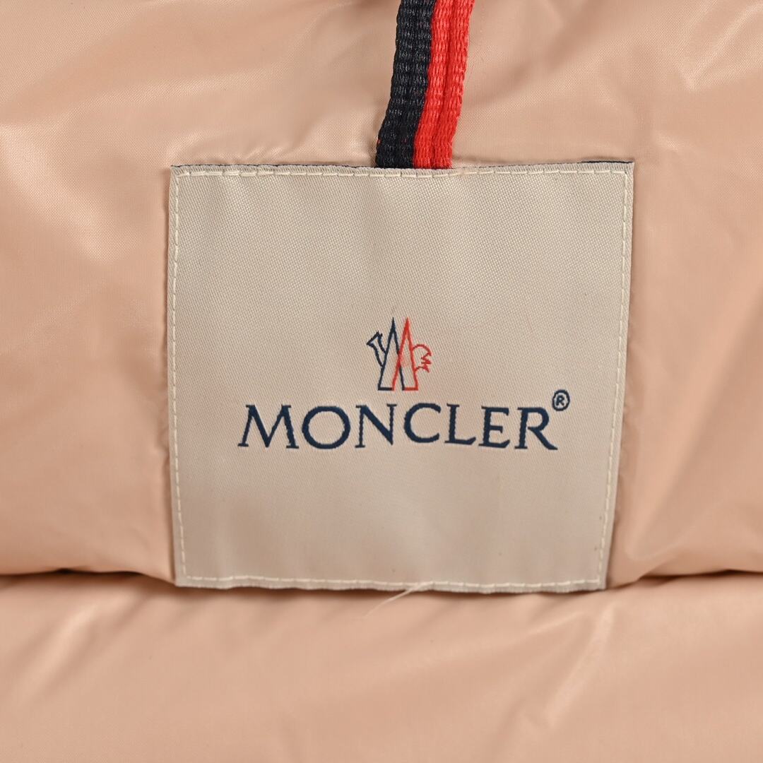 Moncler BARDANETTE women's pink hooded short down jacket