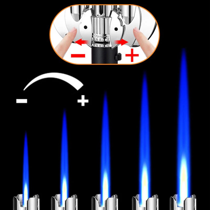 💥💥Creative High-Temperature Torch Lighter with Lighting