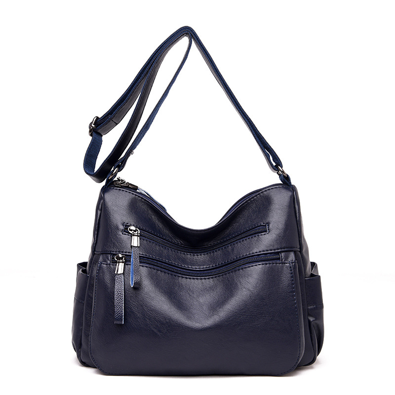 Casual Shoulder Bag Multi-pocket Large Crossbody Bag