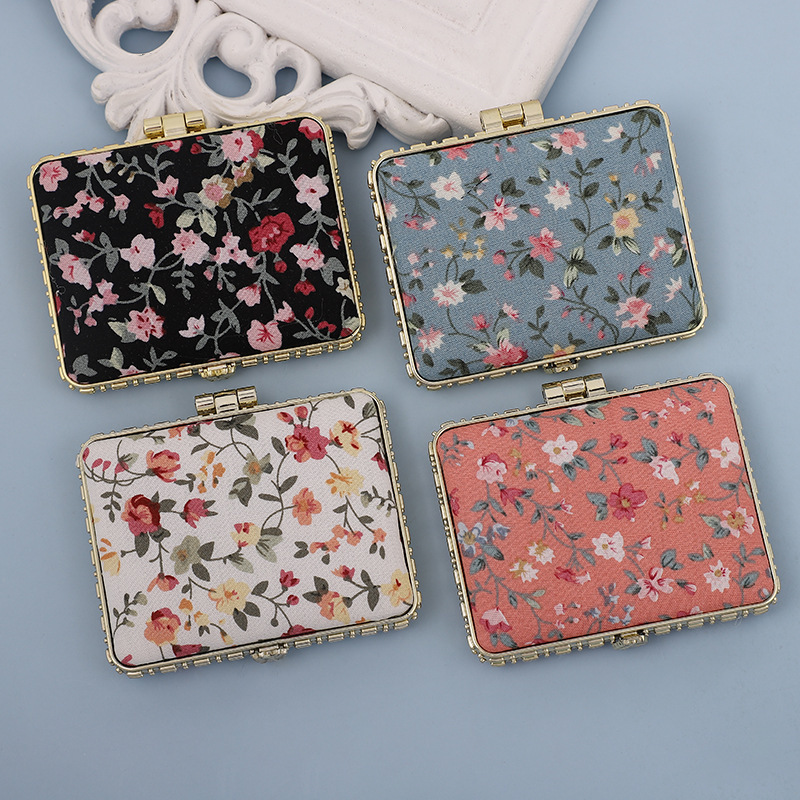 🔥Last Day 50% OFF🔥Makeup Mirror Set, 4 Counts Vintage Makeup Mirrors, Foldable Cosmetic Mirrors