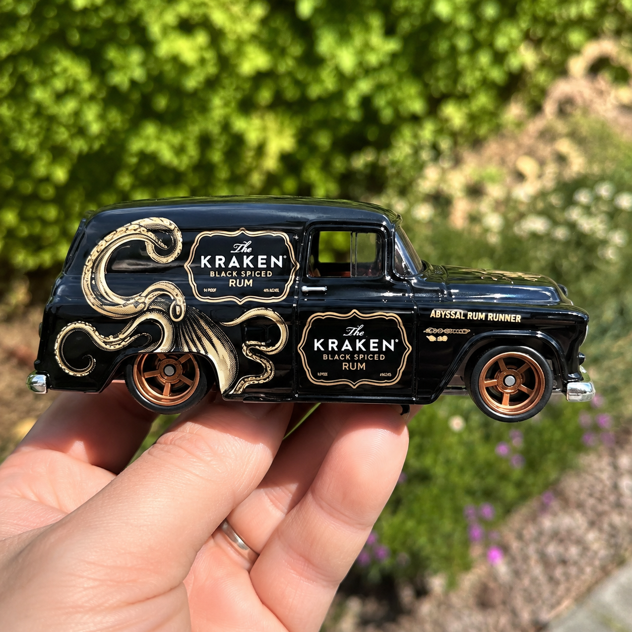 Hot Wheels The Kraken 10th Anniversary—Abyssal Rum Runner ‘55 Chevy Panel