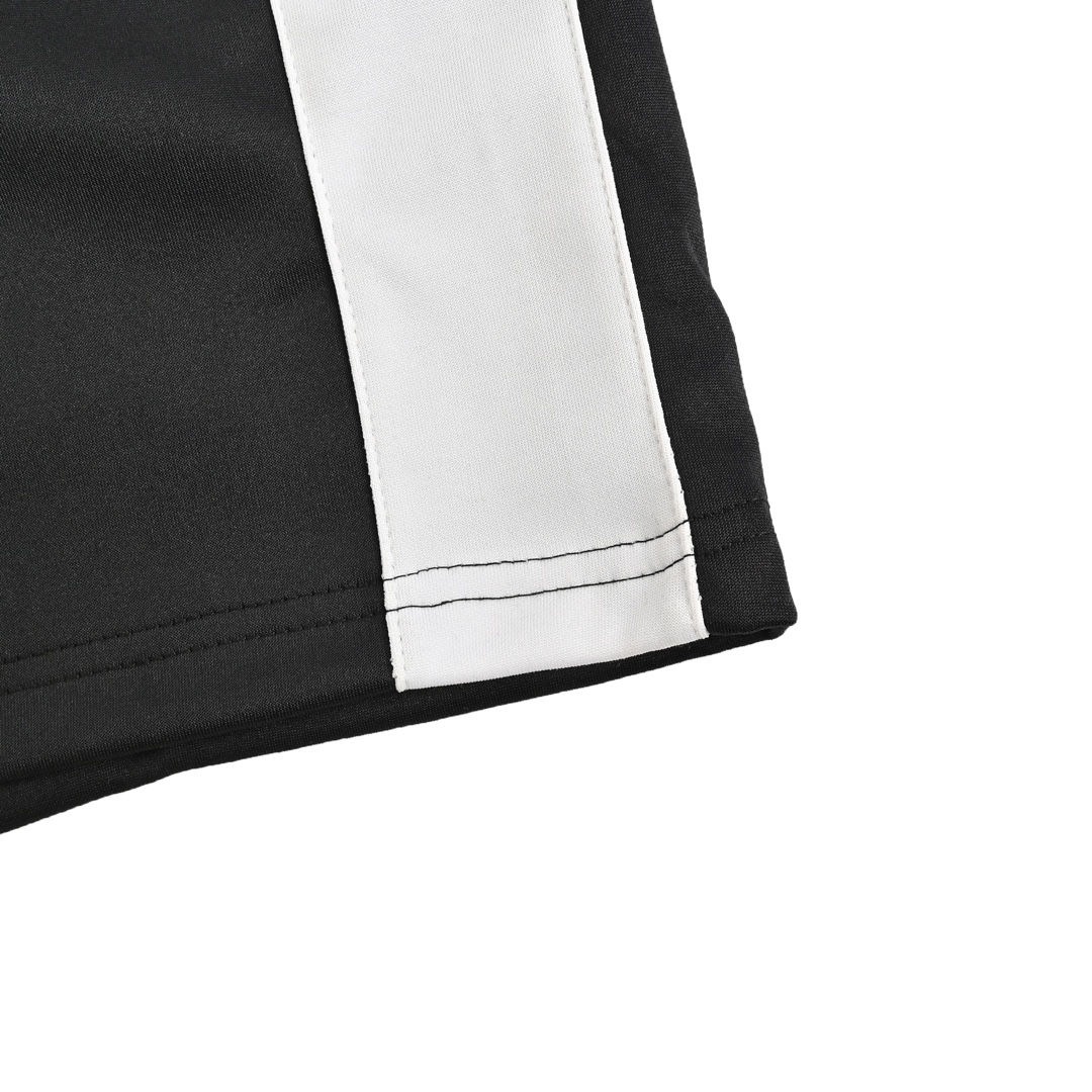 Prada 24ss silk colorblock bermuda shorts