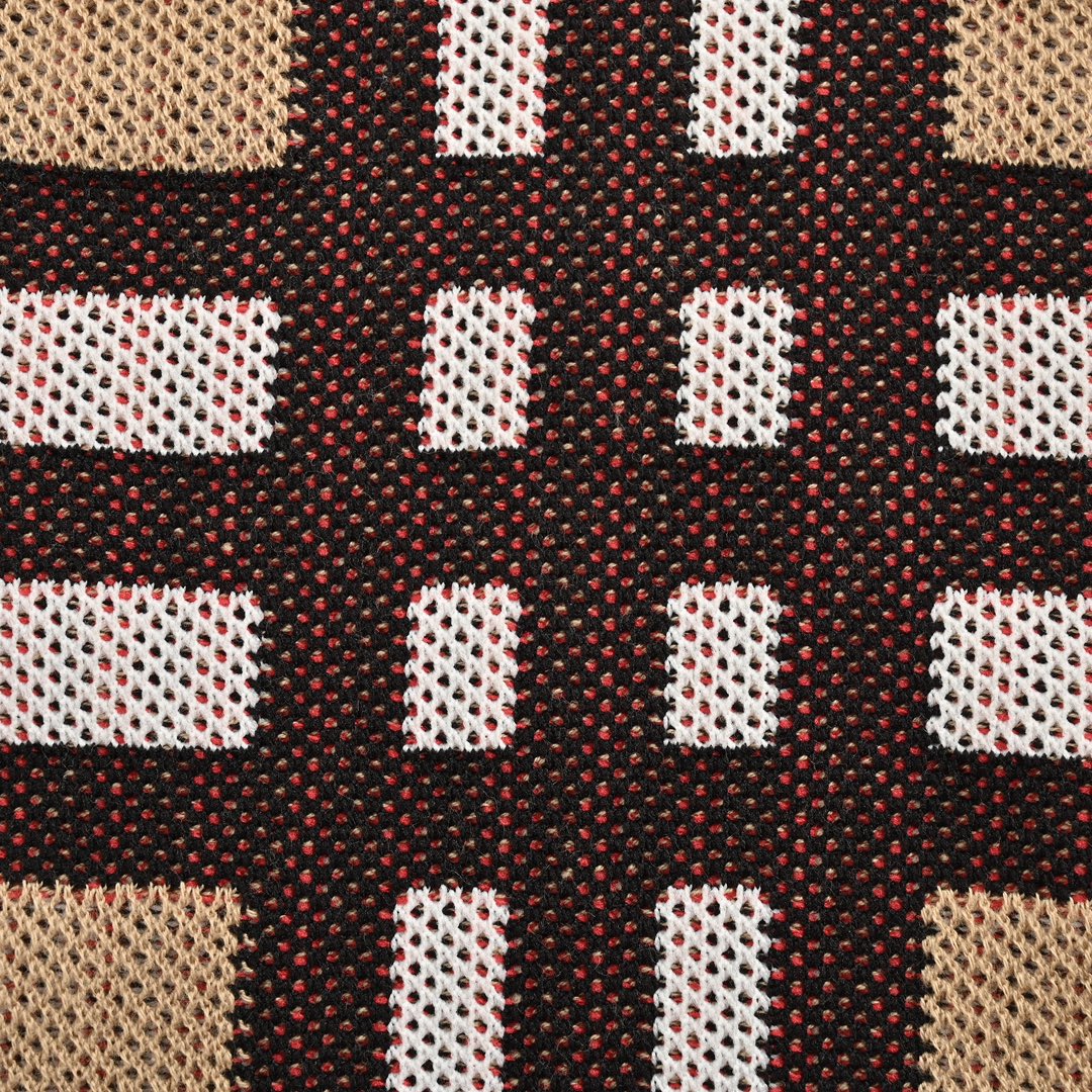 Burberry 24ss check preppy cardigan sweater