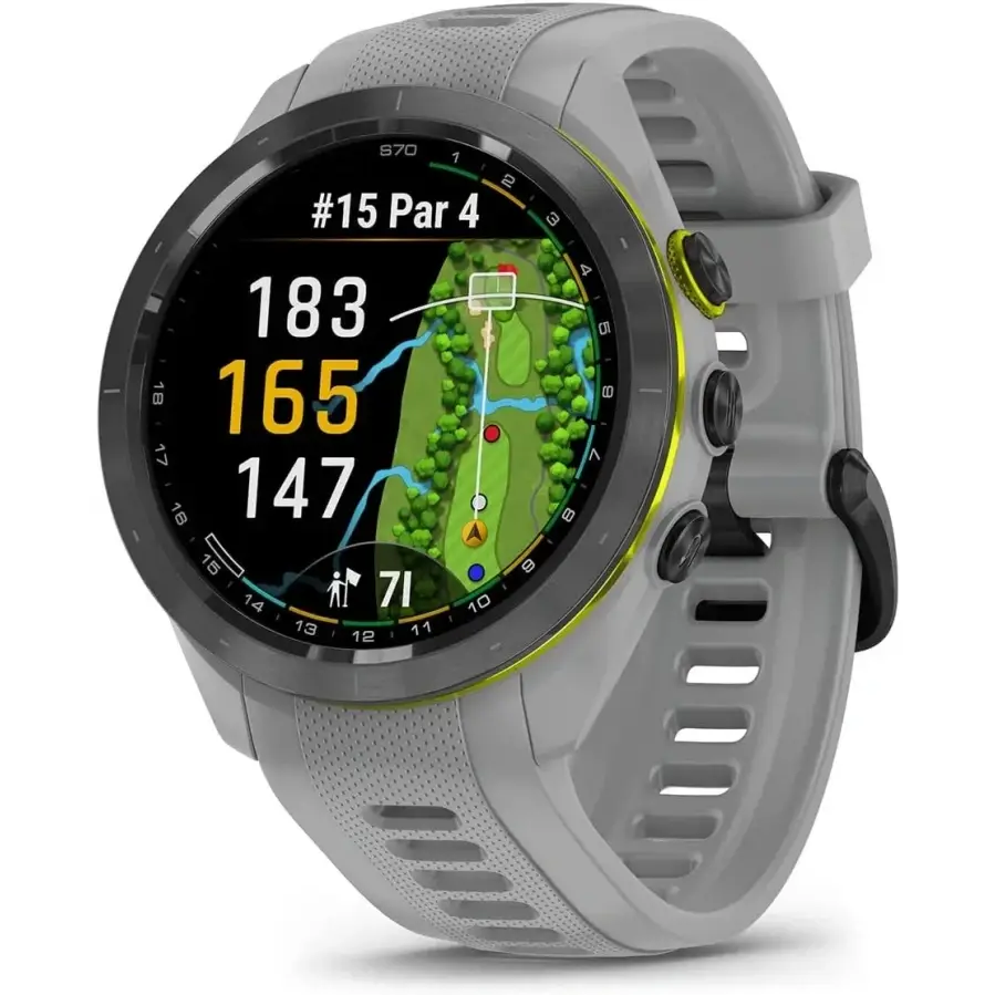 Spring Sale⛳S70 (White, 42mm) Golf GPS Watch Bundle