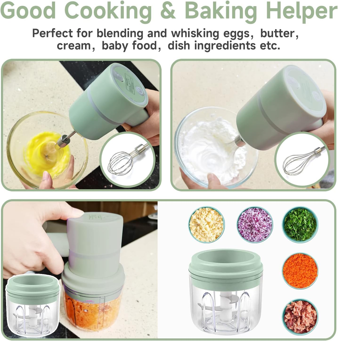 Green Electric Spin Scrubber