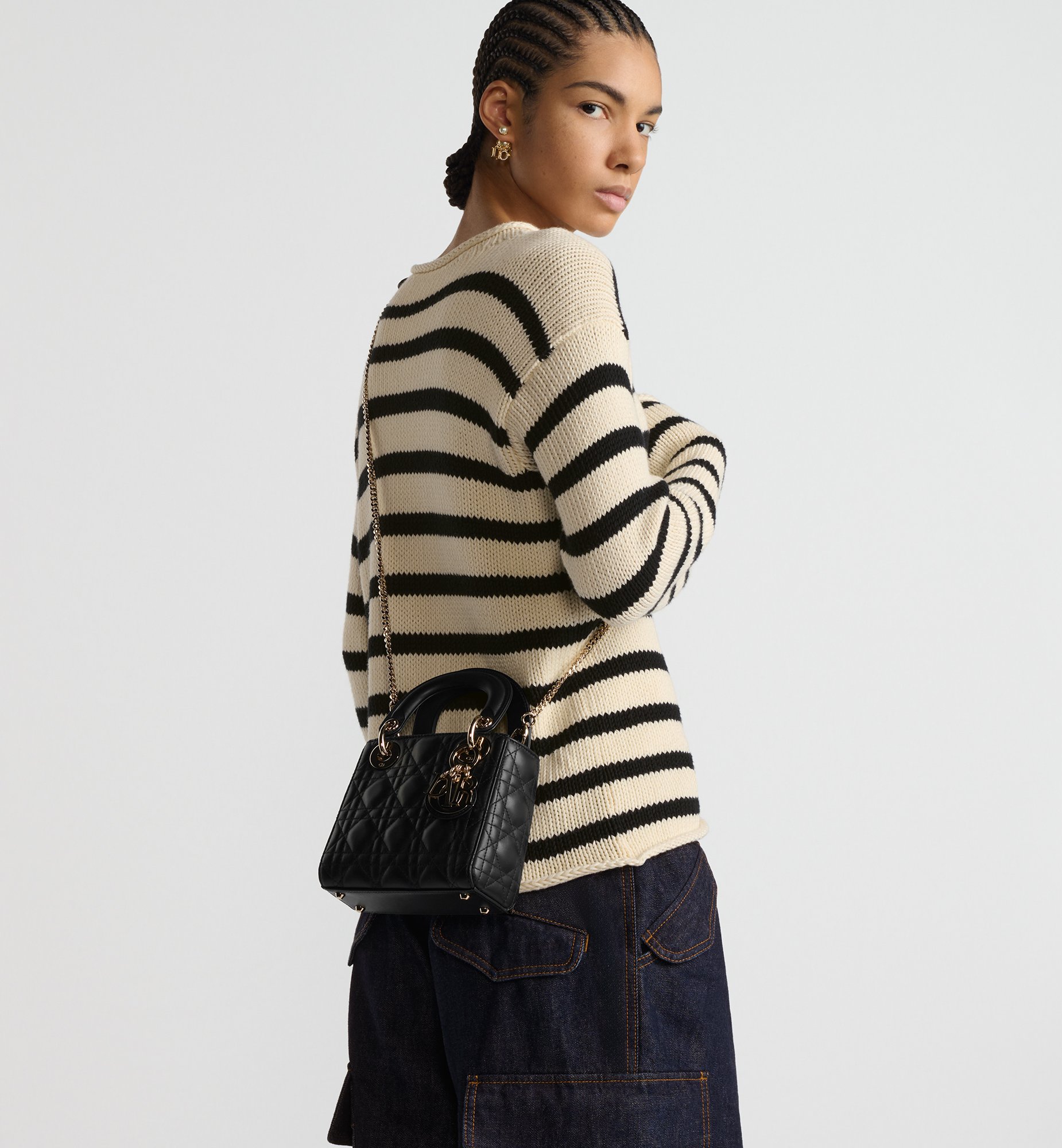 Dior Mini Lady Dior Handbag M0505ONGE_M900
