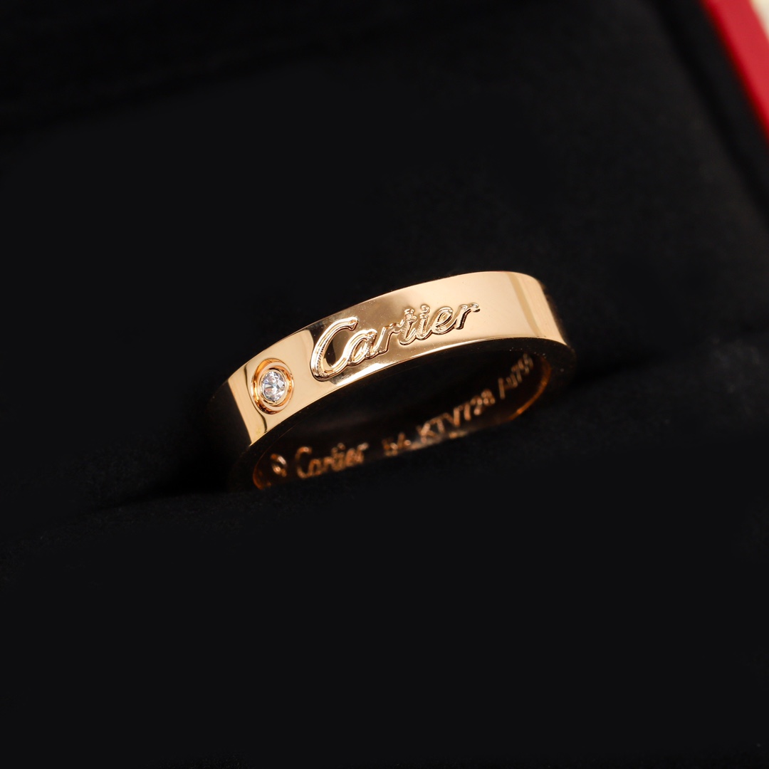 Cartier Wide Classic Signature Ring