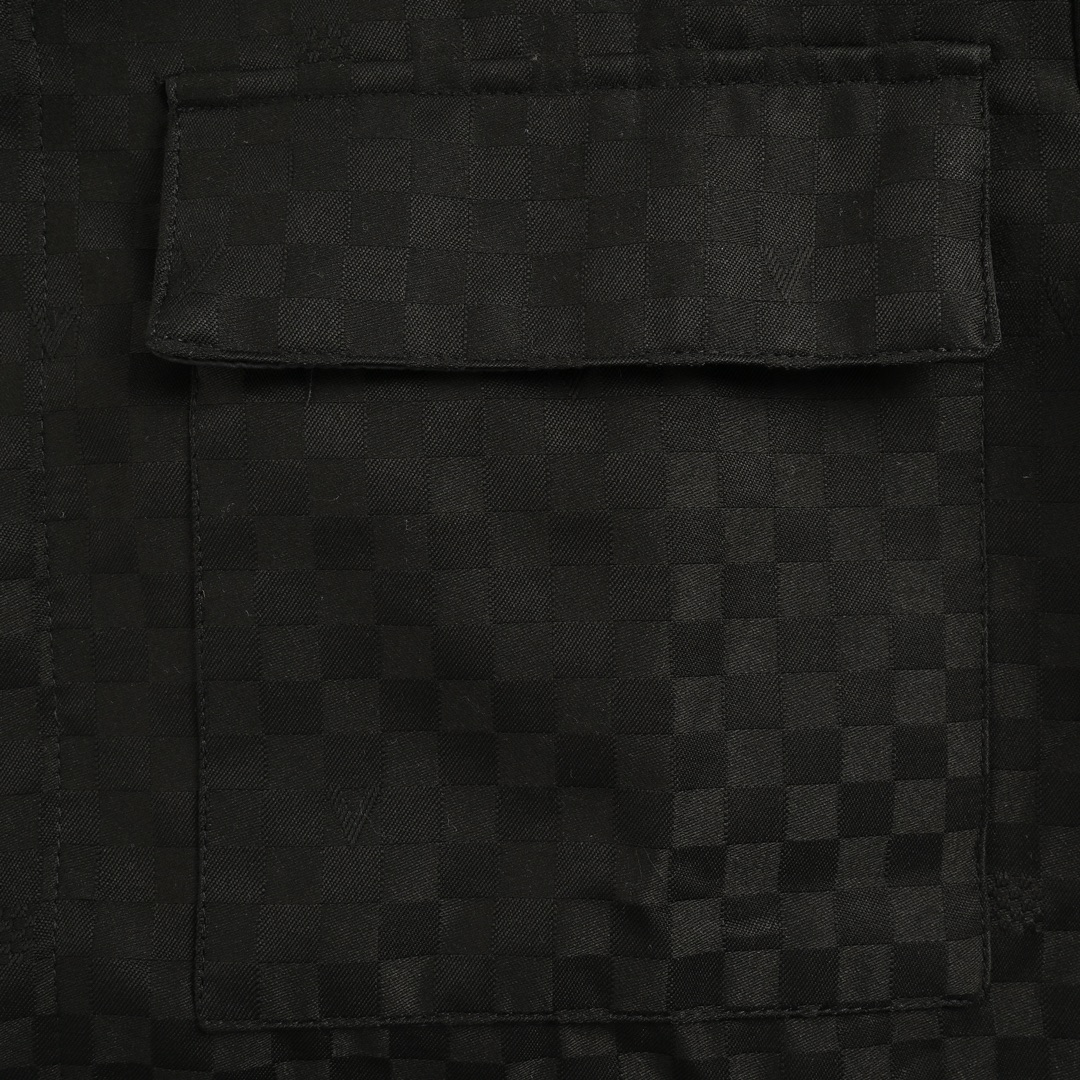 Louis Vuitton 24Fw Copa América Checkerboard Shirt Jacket