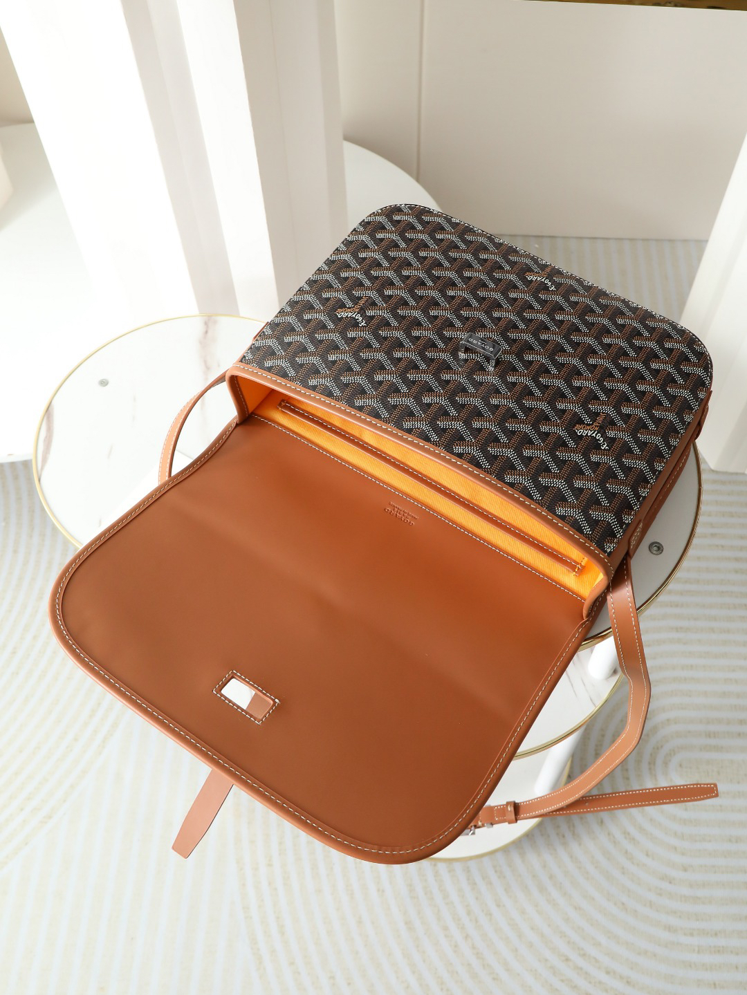Goyard belvedère shoulder bag 244