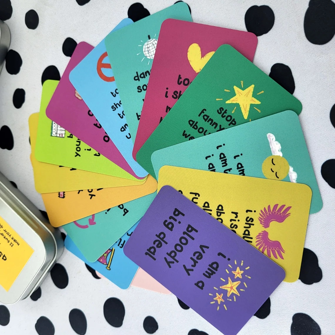 22 Sweary Assfirmations Cards Set