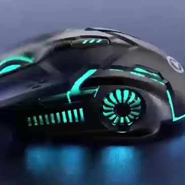 Upgrade Your Gaming Experience: RGB Wired Gaming Mouse With Silent Clicks, LED Backlight, 3200dpi and 6 Buttons!