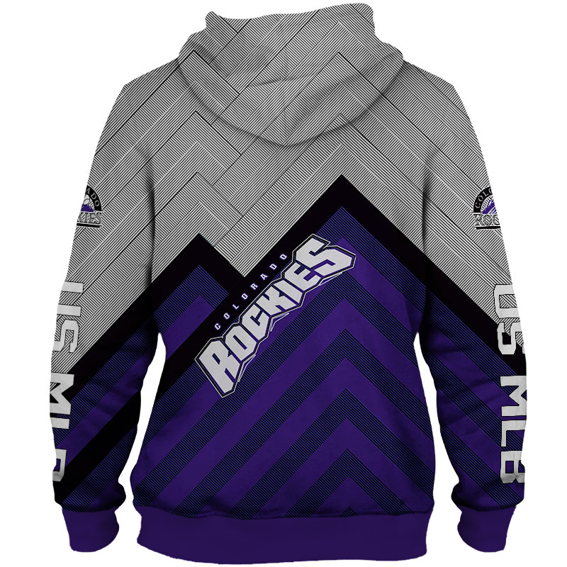 COLORADO ROCKIES 3D HOODIES CR002
