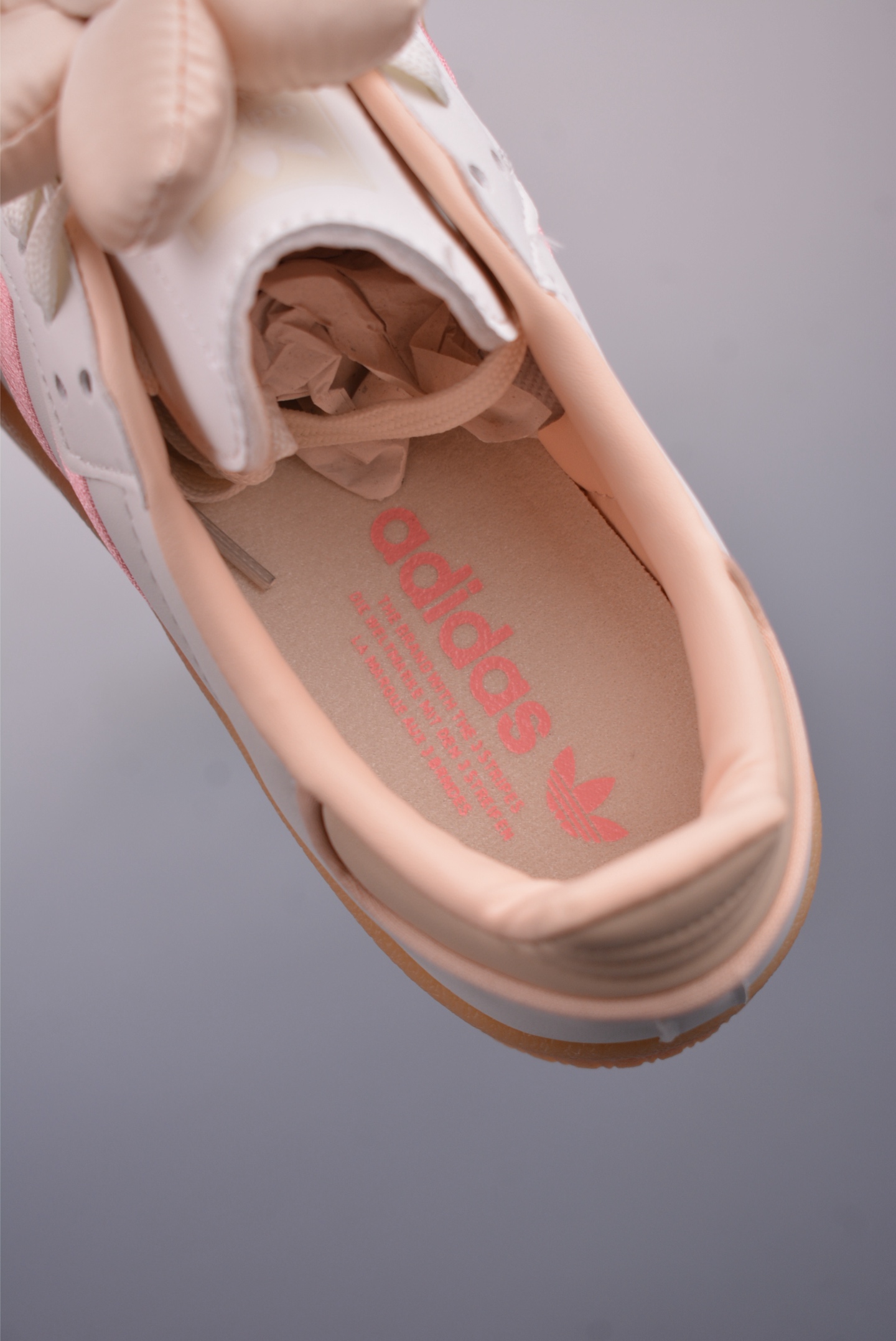 Adidas Originals SambaeBeigePink JR3334