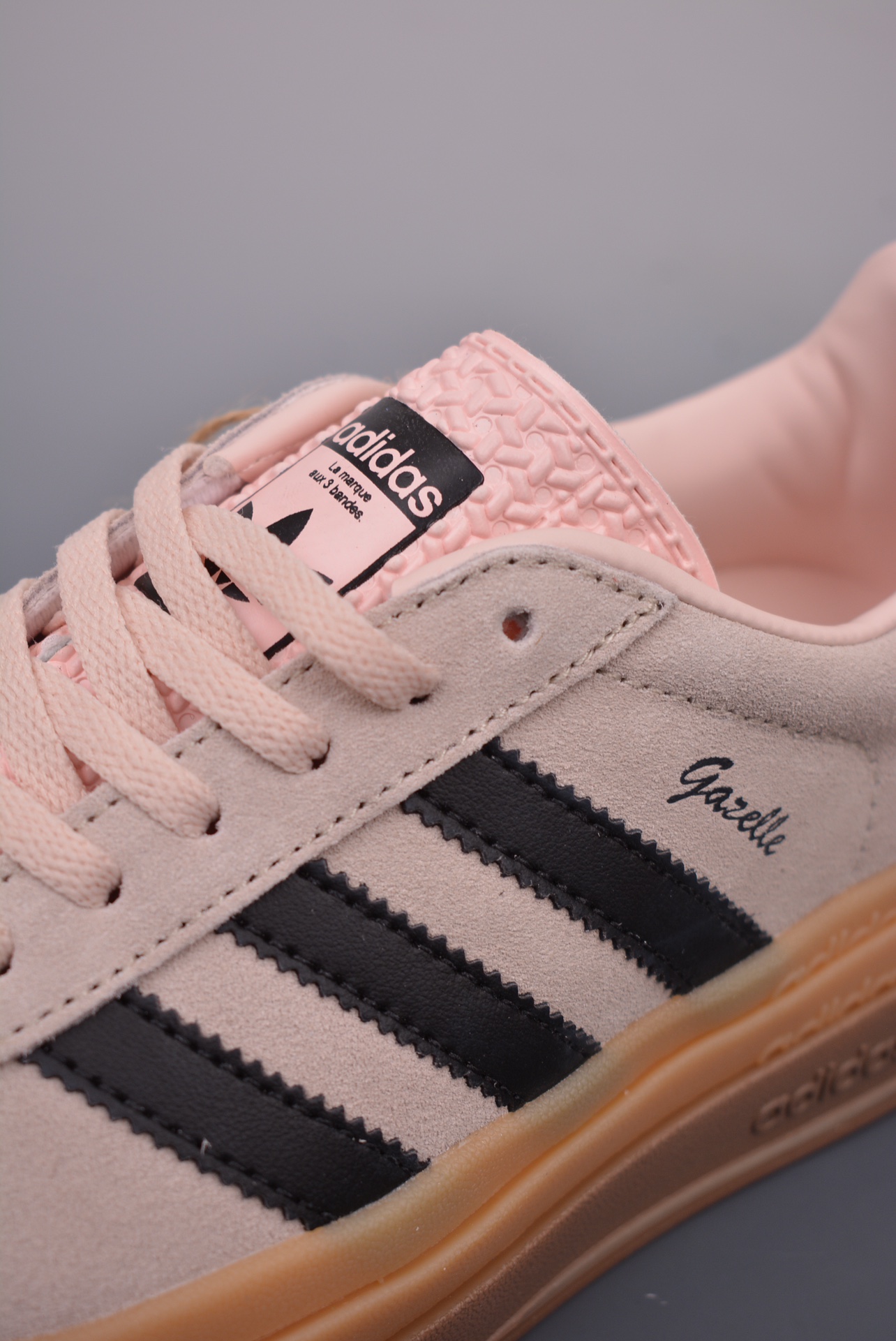 Adidas Originals Gazelle Bold pink and black IE0429