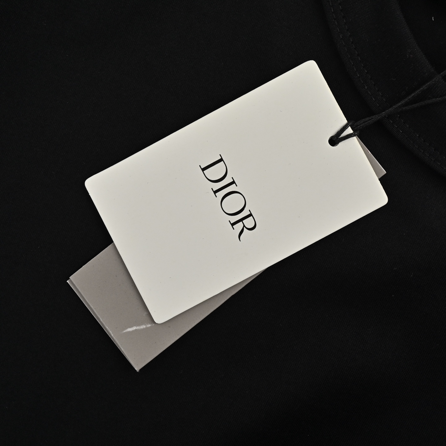 Dior patch logo embroidered short sleeves