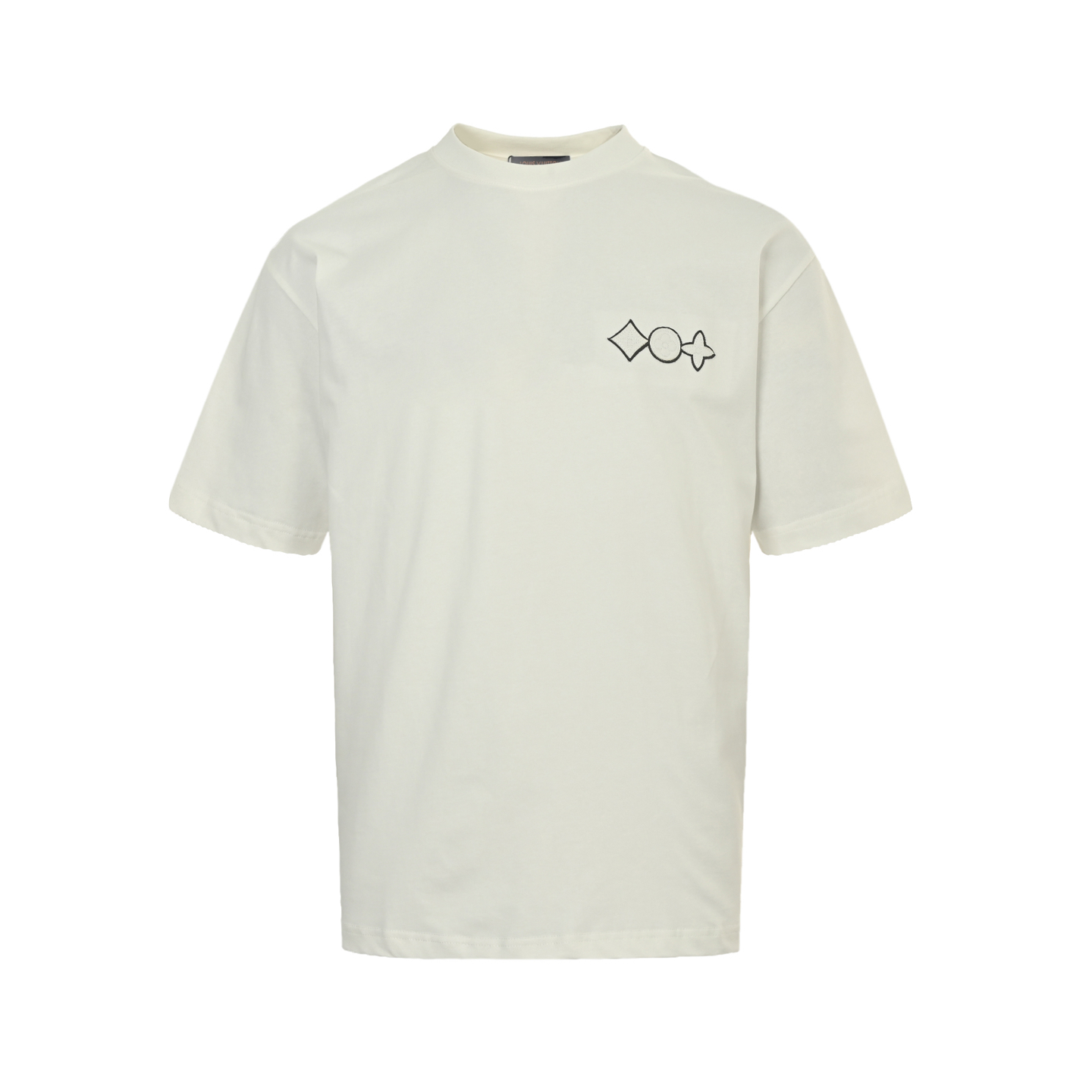 Louis Vuitton 25ss heavy-cut camouflage large logo monogram patch short-sleeved shirt