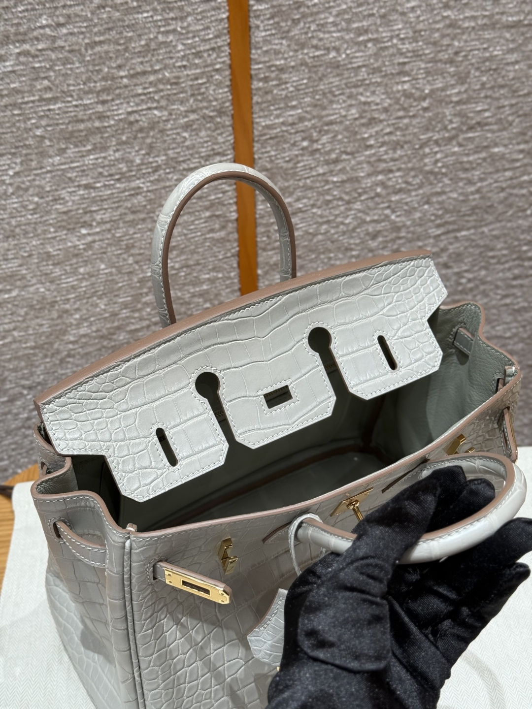 Hermes Birkin 8LBeton (Handmade to order)