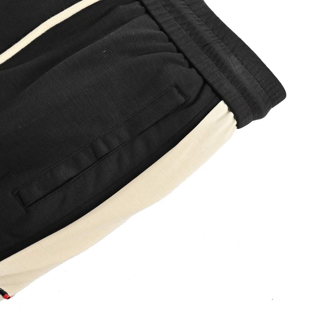 Moncler 24Fw side webbing logo trousers