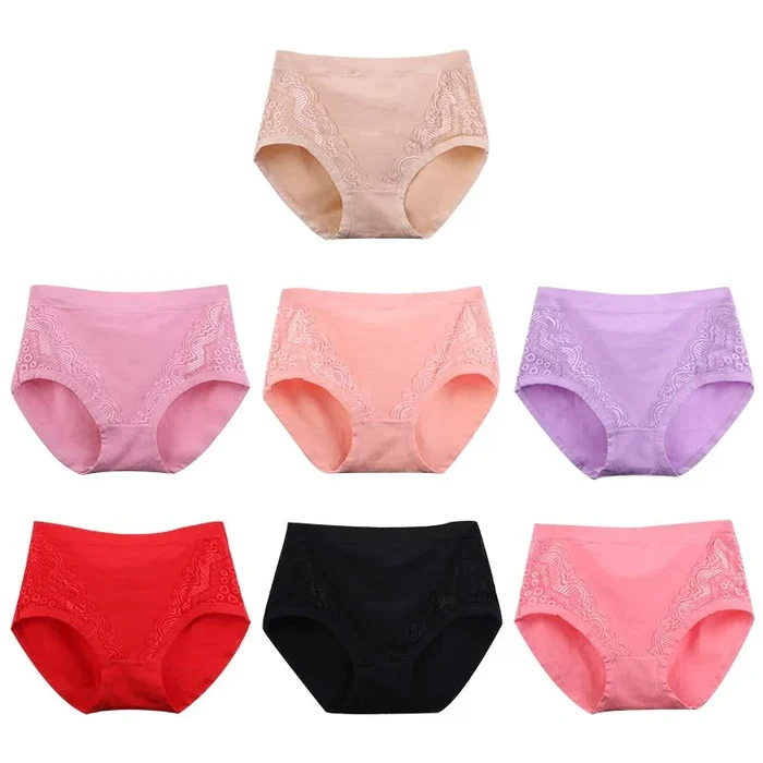 (🔥Last Day Promotion-SAVE 50% OFF)2023 Plus Size High Waist Leak Proof Cotton Panties-BUY 2 GET 10% OFF & FREE SHIPPING