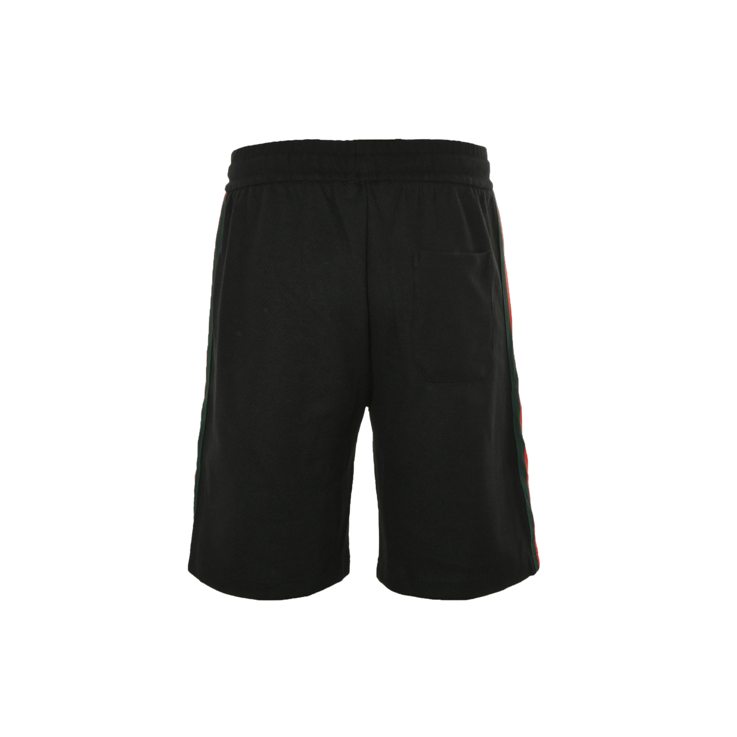 Gucci flame logo towel embroidered lettering shorts