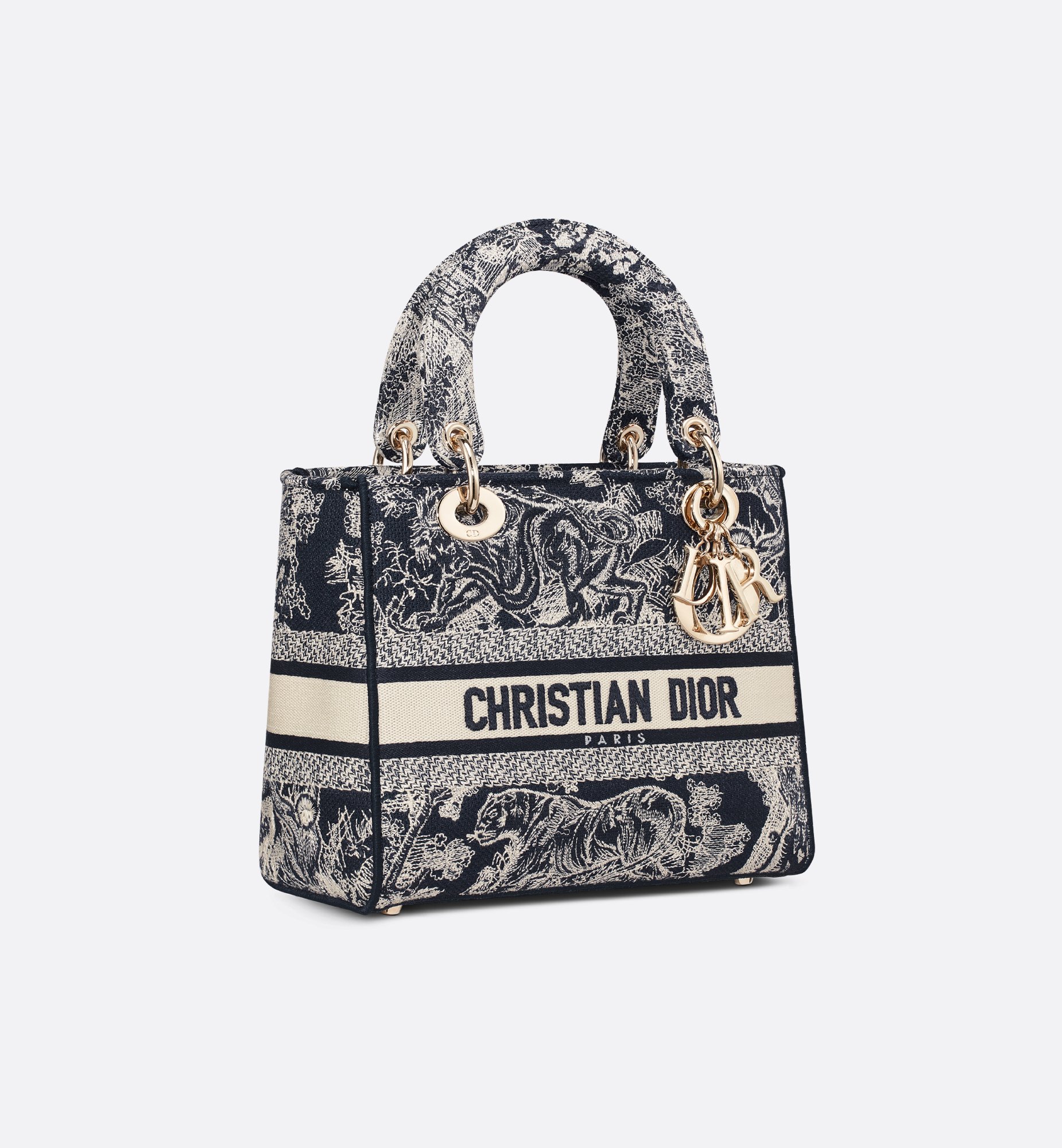 Dior Medium Lady D-Lite Bag M0565ORGO_M928