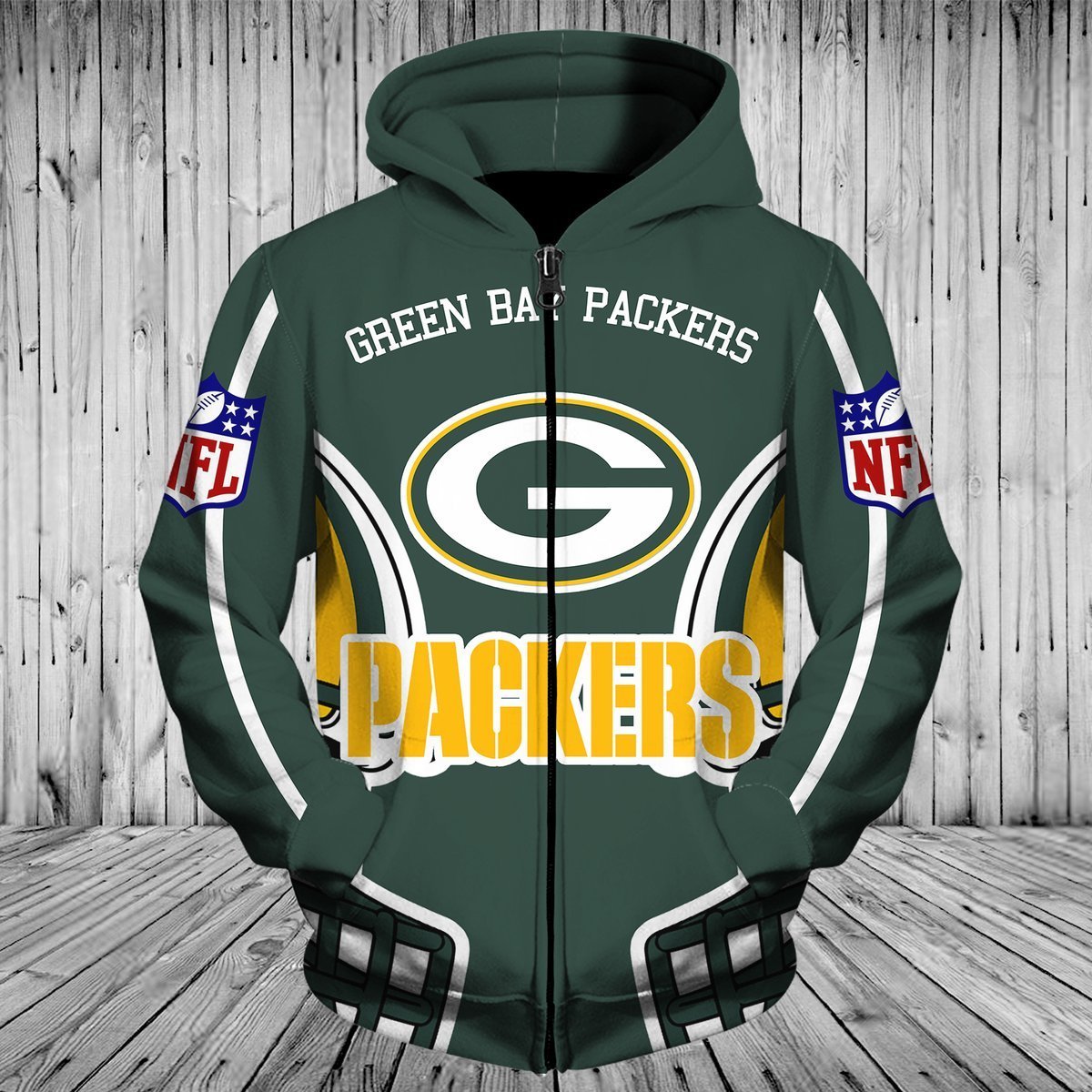 PACKERS 3D HOODIE 13