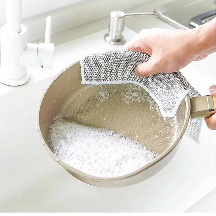 🔥Last Day Promotion 49% OFF🔥Multipurpose Wire Miracle Cleaning Cloths-Buy 20 Get 20 (40 PACK👍EACH JUST $0.99 ONLY TODAY)