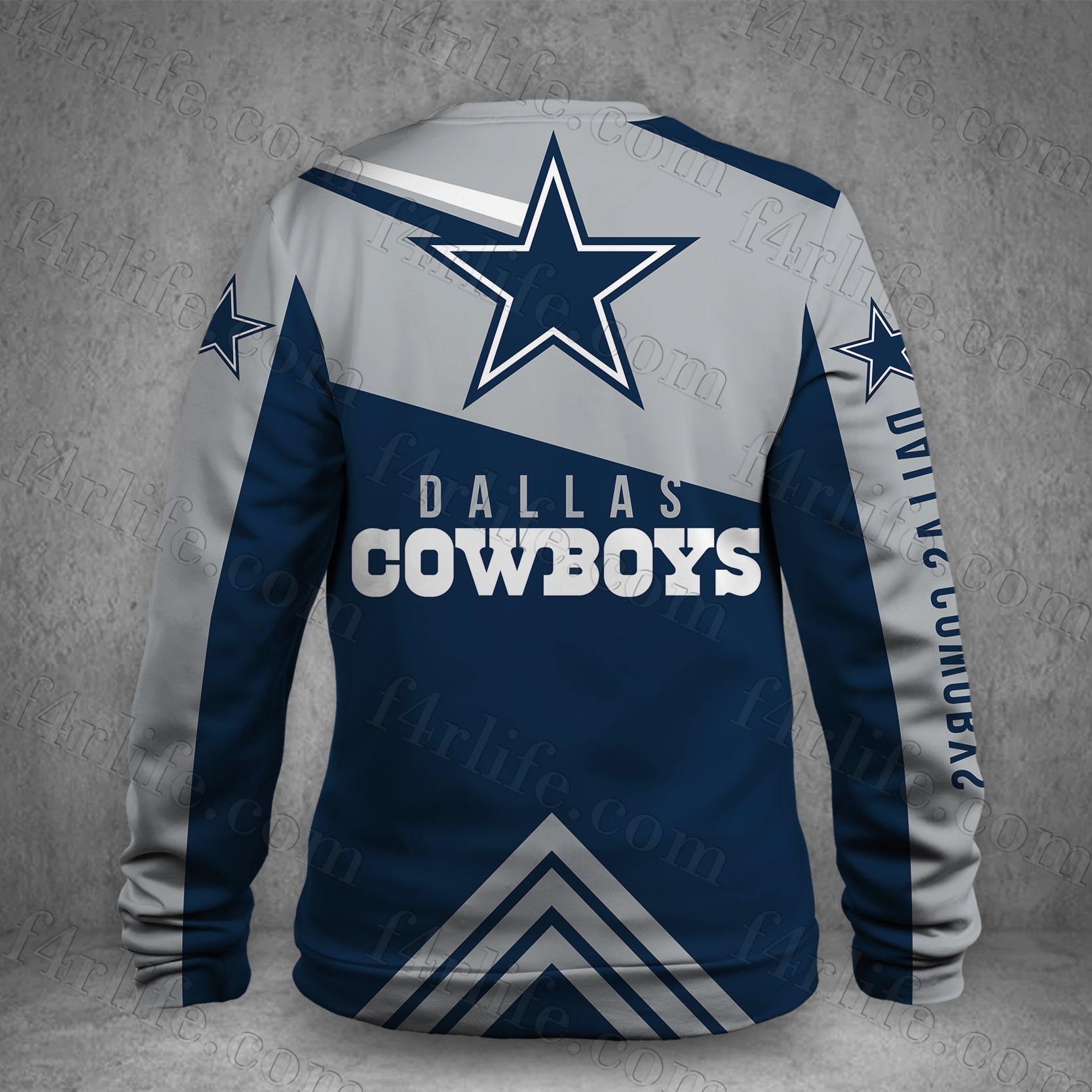 DALLAS COWBOYS LOVE HOODIE 3D VIP 19