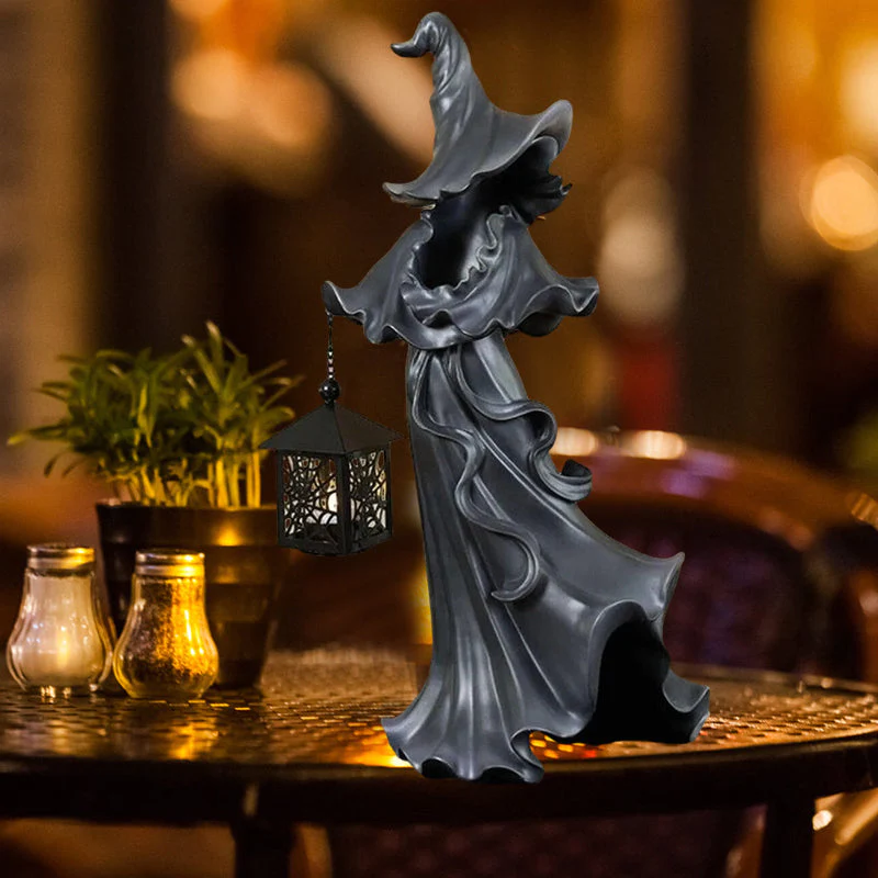 🔥Last Day Promotion-50% OFF🔥Witch With Lantern Decoration